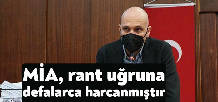 İzmit Belediye Meclisi’nde MİA sınırları içerisinde kalan bir yere akaryakıt