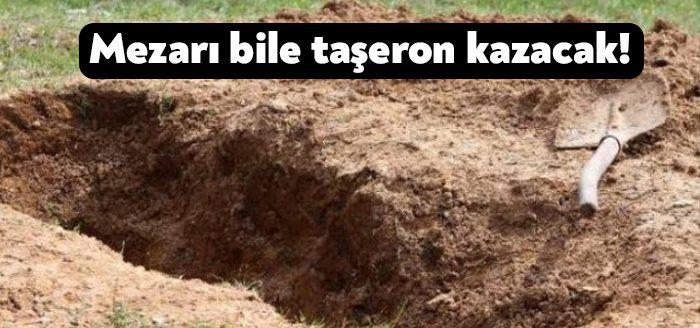 Ak Partili Darıca Belediyesi belediyedeki personellerin yapabileceği mezar kazım işi