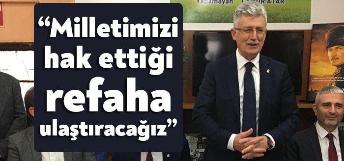 AK Parti Kocaeli İl Başkanı Mehmet Ellibeş, hükümetin fiyat artışlarına