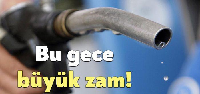 Bu gece yarısından itibaren geçerli olacak şekilde motorinin litre satış