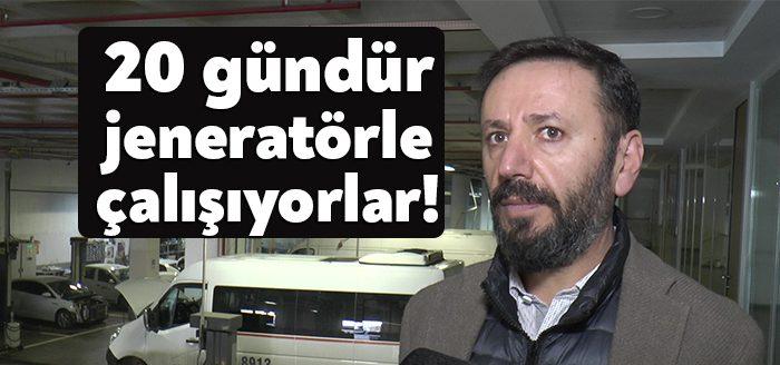 Kocaeli’nin Çayırova ilçesinde faaliyet gösteren bir otomobil yetkili servisi, yağışlar