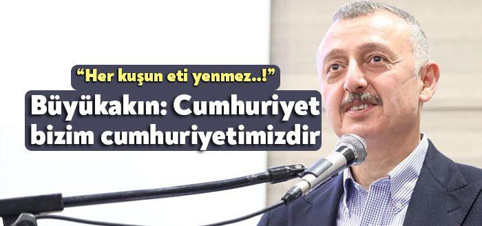 Kocaeli Büyükşehir Belediye Başkanı Tahir Büyükakın, Çayırova’daki toplantıda sözlerinin çarpıtıldığını