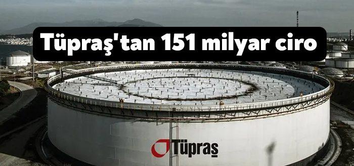Türkiye Petrol Rafinerileri AŞ (Tüpraş), geçen yıl toplam 25,1 milyon