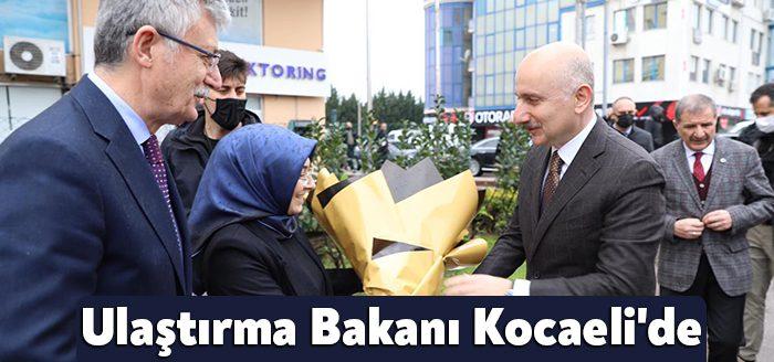 Ulaştırma ve Altyapı Bakanı Adil Karaismailoğlu, Kandıra Kaynarca yolu açılış