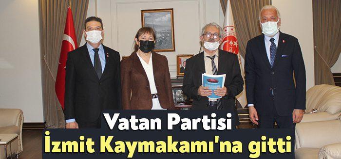 Vatan Partisi Kocaeli İl Yönetimi, İzmit Kaymakamı Yusuf Ziya Çelikkaya'yı