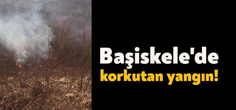 Başiskele Kılıçarslan Mahallesi'nde ormanlık alanda yangın çıktı. İtfaiye ekipleri yangını