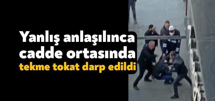 Kocaeli’nin İzmit ilçesinde bir şahıs, boşanmak üzere olduğu eşine şiddet