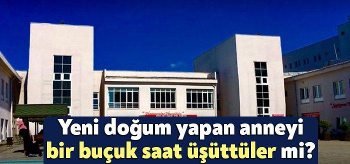 Kocaeli Darıca Farabi Eğitim Ve Araştırma Hastanesi’nde doğum yapan bir