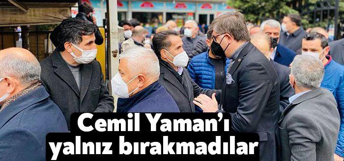 AK Parti Kocaeli Milletvekili Cemil Yaman’ın babası Bahri Yaman'ın cenazesinde