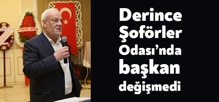 Derince Şoförler ve Otomobilciler Esnaf Odası’nın 7. Olağan Genel Kurulu'nda