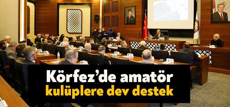 Son 2 yılda ilçedeki amatör spor kulüplerine 1 milyon TL’lik