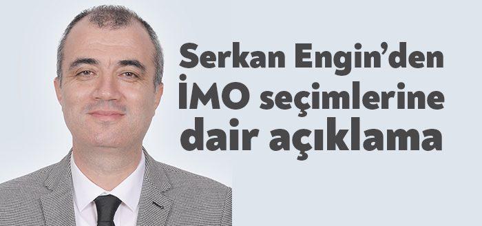 İnşaat Mühendisleri Odası Kocaeli Şubesi 13.dönem seçimlerinde aday olan Serkan