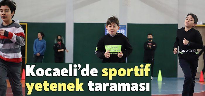 Kocaeli Büyükşehir Ücretsiz Spor Okulları’nda antrenörler tarafından gözlem yoluyla seçilen