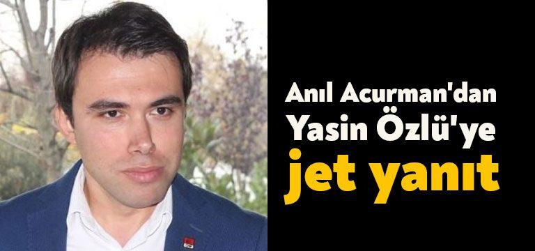 CHP Başiskele İlçe Başkanı Anıl Acurman, Başiskele Belediye Başkanı Yasin