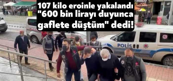 Kocaeli'de iki tırda 107 kilo eroin ele geçirilmesine ilişkin tutuklanan