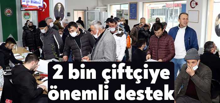 Kocaeli Büyükşehir, 2 bin çiftçiye 2000 ton gübre ve 120