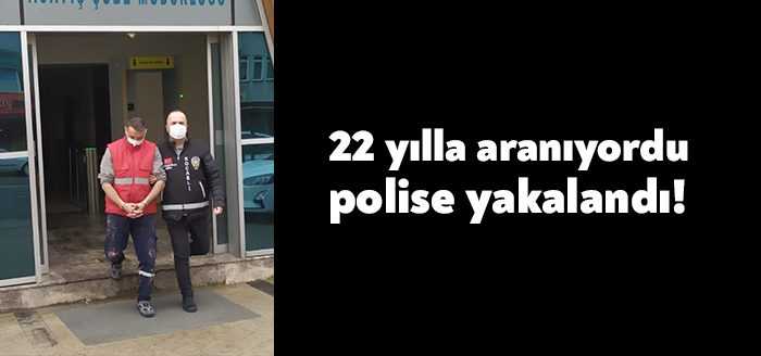 Kocaeli’de işlediği hırsızlık suçundan hakkında 22 yıl kesinleşmiş hapis cezası