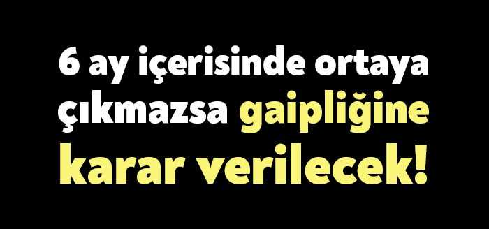 T.C. Kandıra Sulh Hukuk Mahkemesi, Burhan Avşar’ın 6 ay içerisinde