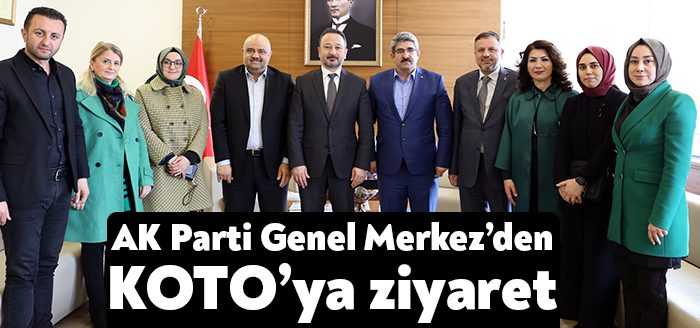 Kocaeli Ticaret Odası Başkanı Necmi Bulut, AK Parti Genel Merkez