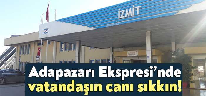 Hızlı tren çalışmaları öncesinde Adapazarı Ekspresi ile Kocaeli’den Haydapaşa’ya kadar