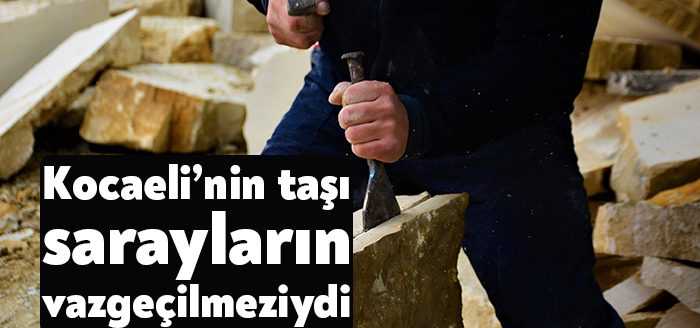 Dünyada yalnızca Kocaeli’nin Kandıra ilçesinden çıkan Kandıra taşı, Bizans döneminden