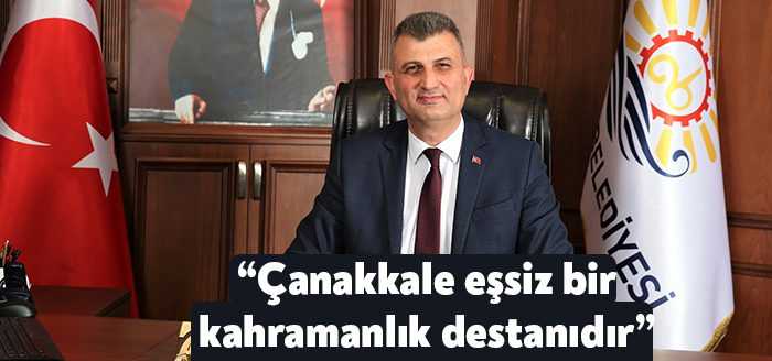 Gölcük Belediye Başkanı Ali Yıldırım Sezer, 18 Mart Şehitleri Anma