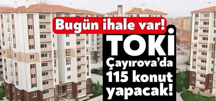 Çayırova’da yeni bir toplu konut projesi için hazırlıklar başladı. TOKİ