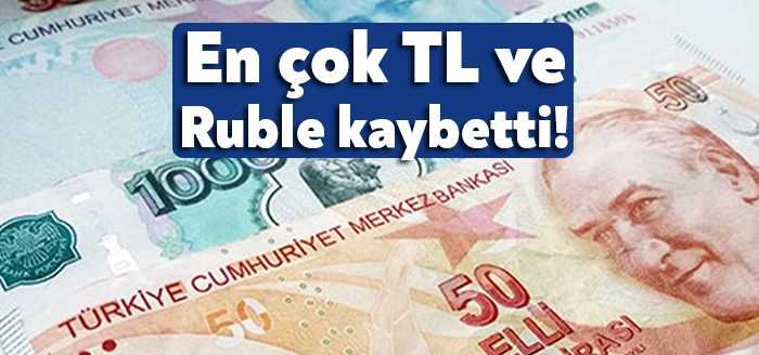 Yılın ilk çeyreğinde gelişen ülke paralarından Ruble, savaşın ana aktörü