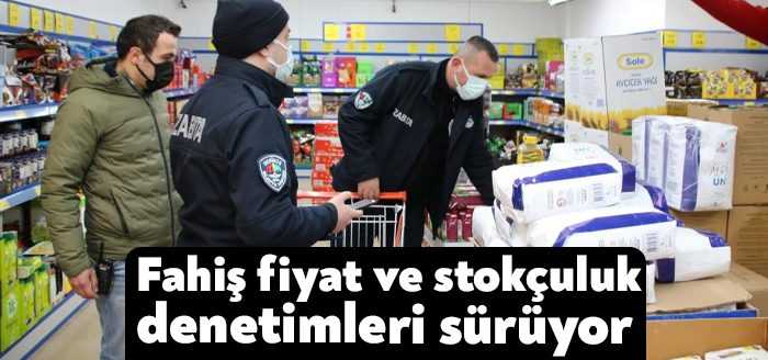 Derince Belediyesi Zabıta Müdürlüğü ekipleri, fahiş fiyat ve stokçulukla mücadele
