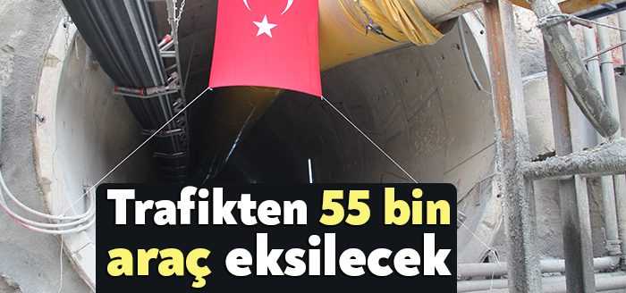 Kocaeli’de Gebze-Darıca arasında yapılan metro inşaatında çalışmalar hız kesmeden devam