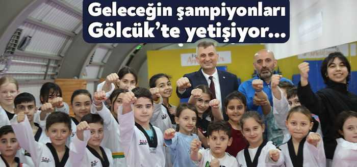 Binlerce genci farklı branşlarda sporla buluşturan Gölcük Belediyespor; geleceğin şampiyonlarını