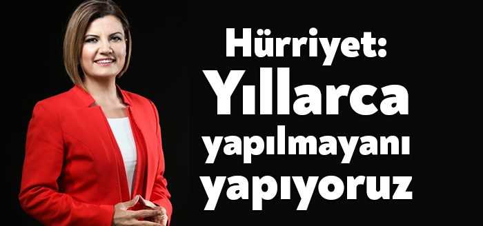 İzmit Belediye Başkanı Av. Fatma Kaplan Hürriyet Fethiye Caddesi ve