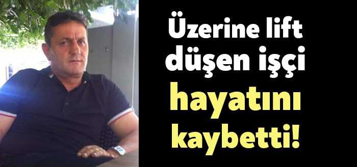 Kartepe Köseköy Çuhane Caddesinde bulunan bir iş yerinde araç liftinin