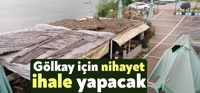 Uzun süredir kaderine terk edilen Gölkay Park’ta yeni yaşam alanı