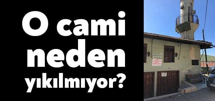İzmit Akçakoca Mahallesi’nde yer alan Hacı Ayvaz Camii’nde ağır hasar