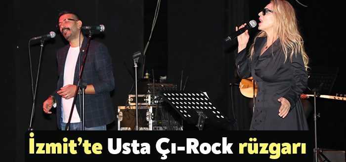 Usta Çı-Rock, İzmitlilerle buluştu. Büyükşehir, müzik severlere kulakların pasını silen