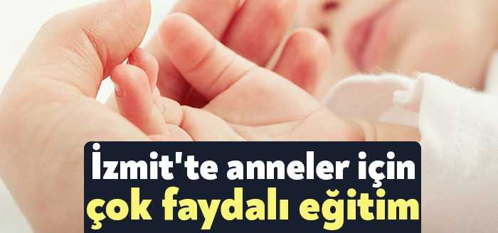 İzmit Belediyesi Gebe Eğitim Sınıfı’nda bu hafta anne adaylarına ‘Bebek