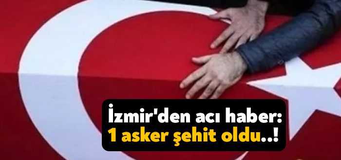 Milli Savunma Bakanlığı (MSB), İzmir'de eğitim esnasında silah kazası sonucu