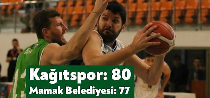 Türkiye Basketbol Ligi 24. hafta karşılaşmasında Mamak Belediyesi’ni ağırlayan Kocaeli
