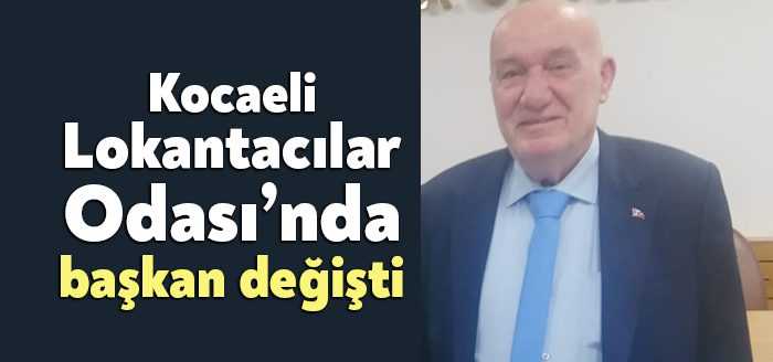 Kocaeli Lokantacılar Odası’nın Olağan Genel Kurulu bugün gerçekleştirildi. Kongrede başkan
