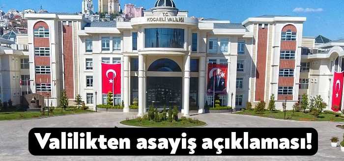 Kocaeli Valiliği 14-20 Mart tarihleri arasında Kocaeli'de gerçekleşen operasyonlarla ilgili