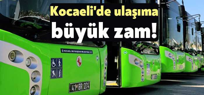 Kocaeli’de UKOME Toplantısı’nda Kocaeli Minibüsçüler ve Otobüsçüler Odası’nın yüzde 50