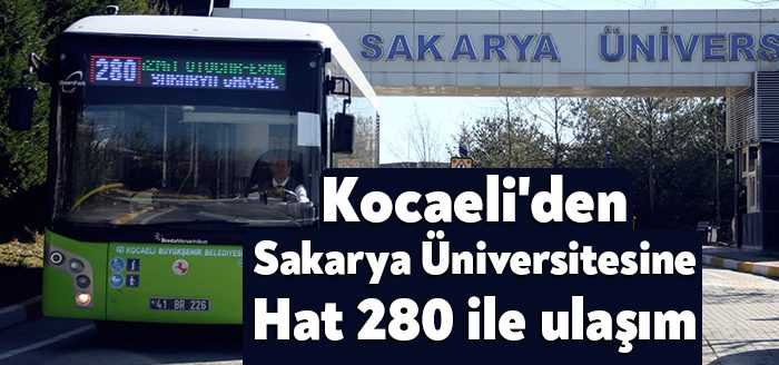 Kocaeli Büyükşehir Belediyesi iştiraklerinden UlaşımPark A.Ş. tarafından işletmesi gerçekleştirilen Hat