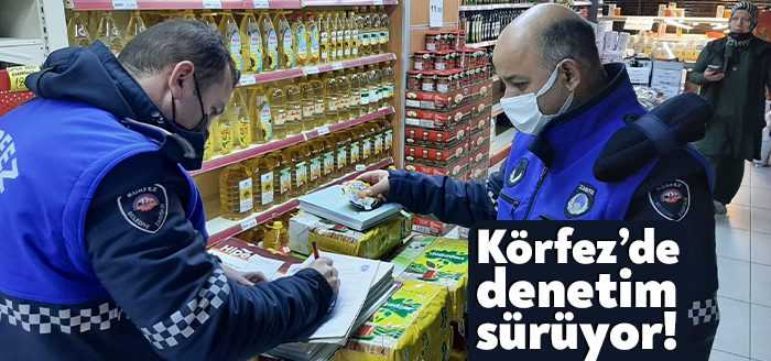 Körfez Belediyesi Zabıta Müdürlüğü ekipleri, ilçe genelinde stokçulara ve fahiş
