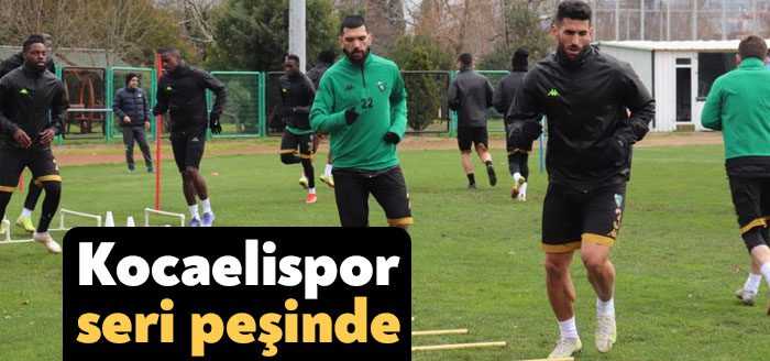 Ligdeki son maçında Keçiörengücü’nü mağlup eden Kocaelispor’da Gençlerbirliği hazırlıkları devam