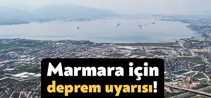Prof. Dr. Övgün Ahmet Ercan, Marmara depremi için bir kez