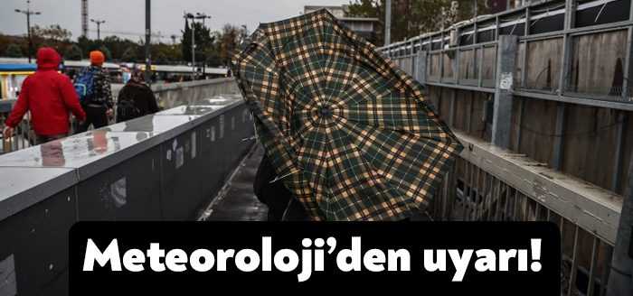 Meteoroloji Genel Müdürlüğü, 25 Mart hava durumu raporunu yayımladı. Rapora