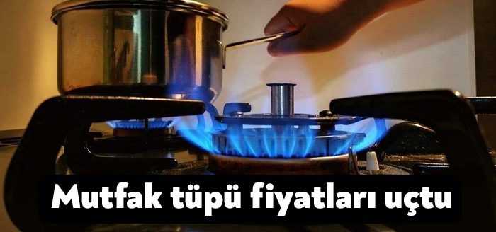 Bir yıl önce 122 lira olan ev tipi mutfak tüpünün