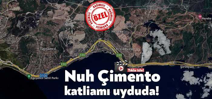 Kocaeli Körfez Hereke’de hizmet veren Nuh Çimento fabrikasının 1985 yılından
