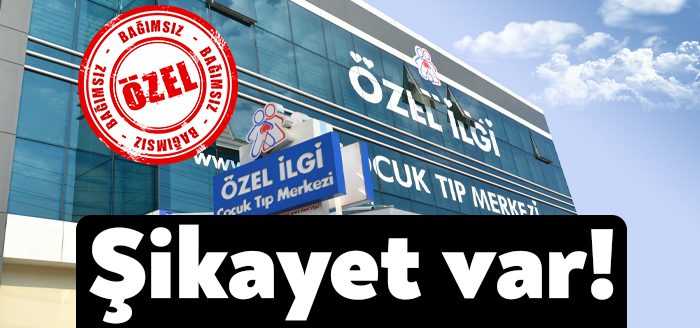 Hastalanan çocuğunu Kocaeli Özel İlgi Çocuk Hastanesi’ne götüren bir vatandaş
